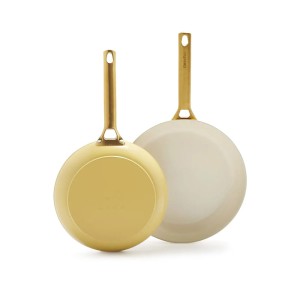 GreenPan - Padova Reserve light yellow zestaw 2 patelni bez PFAS 20 cm i 26 cm
