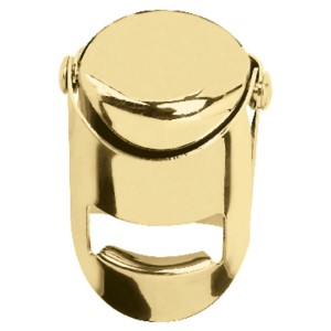 Paderno – złoty Korek do szampana ze stali nierdzewnej wykończenie Gold Look