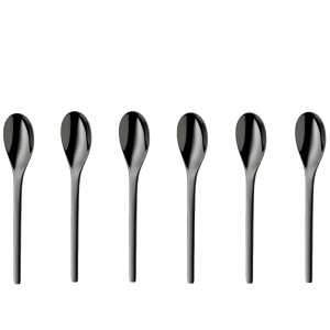 WMF Nordic Gun Metal łyżeczka do kawy herbaty 14 cm 6 szt