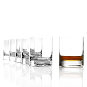 Stolzle Lausitz szklanki do whisky z lodem colą NEW YORK 420 ml 6 szt
