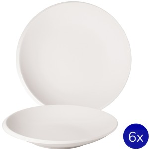 Villeroy & Boch NewMoon zestaw obiadowy dla 6 osób 12 el