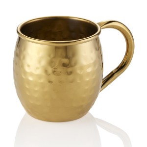 WAS Germany Moscow Mule – kubek 450ml tytanowe złoto młotkowane