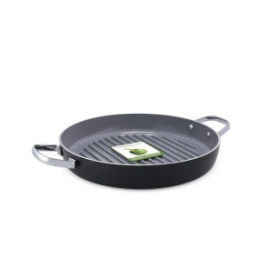 GreenPan -  Essentials patelnia grillowa nieprzywierająca bez BPA  PFOA PFAS 28 cm