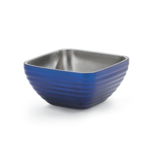 Pujadas Vollrath termoizolacyjna miska misa kwadratowa niebieska 3 L