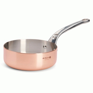 De Buyer - prima matera miedziany rondel niski prosty 1 L