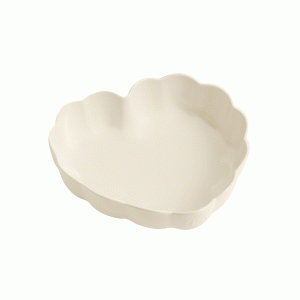 Emile Henry kremowa forma do wypieku tarty ciasta serce