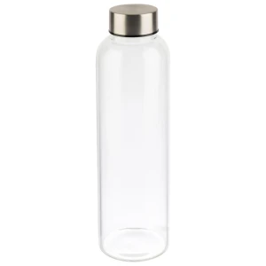 Szklana butelka Everfill na wodę sok z metalową zakrętką 550 ml.