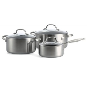 GreenPan Geneva zestaw garnków BPA PFOA PFAS 6 elementów