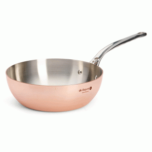 De Buyer prima matera miedziany rondel konikalny 24 cm 3,1 l
