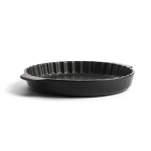 KitchenAid czarne matowe naczynie ceramiczne do tarty 29cm