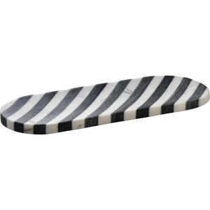 Schonwald PlayGround Półmisek owalny white/black 32x12cm Spotlights