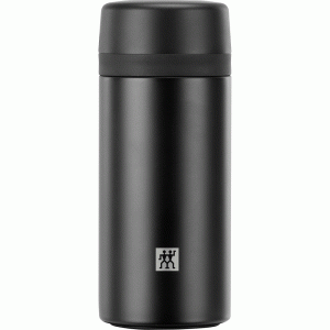 Zwilling Thermo pojemnik termiczny z zaparzaczem do herbaty 420 ml czarny