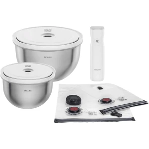 Zwilling Fresh & Save Bowls zestaw startowy do pakowania próżniowego stal 