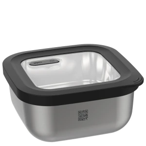 GEFU PROVIDO pojemnik stalowy kwadratowy 1,8 l