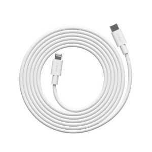 Avolt Kabel 1 USB C do ładowania Lightning (MFi) 2 m - biały