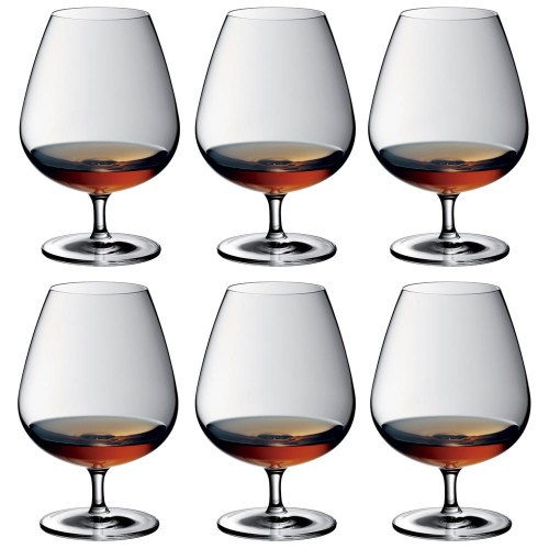 Ekskluzywne kieliszki do koniaku i brandy WMF