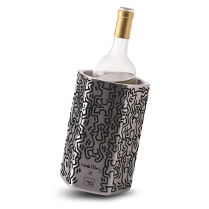 VacuVin cooler do wina Hive x Keith Haring ze stali nierdzewnej
