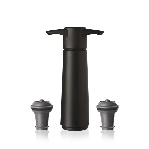09814606 Wine Saver Black (1 Pump, 2 Stoppers) Main V1.jpg