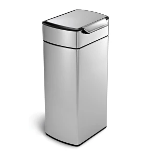 Simplehuman kosz na śmieci z panelem dotykowym 30 l szczotkowana stal