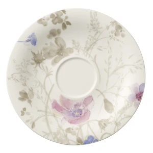 Villeroy & Boch Mariefleur Gris Basic spodek do filiżanki do cappuccino 19 cm