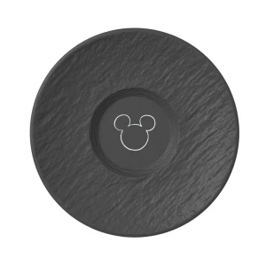 Villeroy & Boch Manufacture Rock Myszka Mickey spodek do filiżanki do kawy 15 cm.