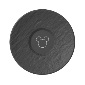 Villeroy & Boch Manufacture Rock Myszka Mickey Spodek pod filiżankę do espresso 12 cm.