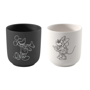 Villeroy & Boch - Manufacture Rock - Myszka Mickey Kubek do kawy 2 szt 280 ml