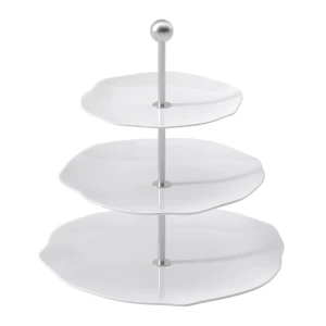 Villeroy & Boch Pura Patera Etażerka 3 poziomowa na ciasto 27 cm.