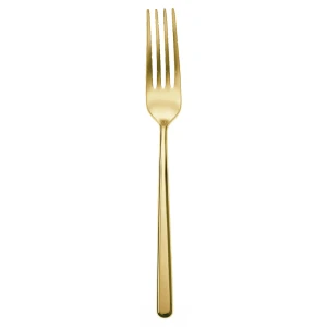 Sambonet Linear PVD Gold złoty widelec do serwowania 23,5cm