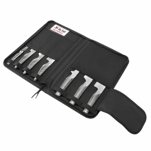 Global zestaw szefa kuchni 7 noży w etui