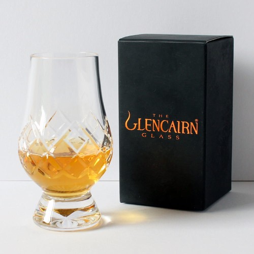 szklanka do whisky z kryształu glencairn glass w ozdobnym pudełku
