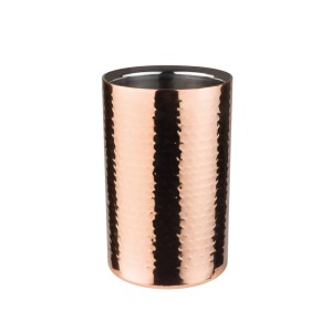 Cooler miedziany do wina pojemnik termoizolacyjny do butelek