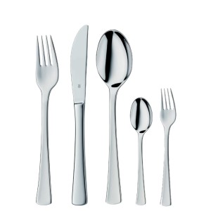 WMF Gastro zestaw sztućców dla 12 osób 60 el sztućce Cromargan